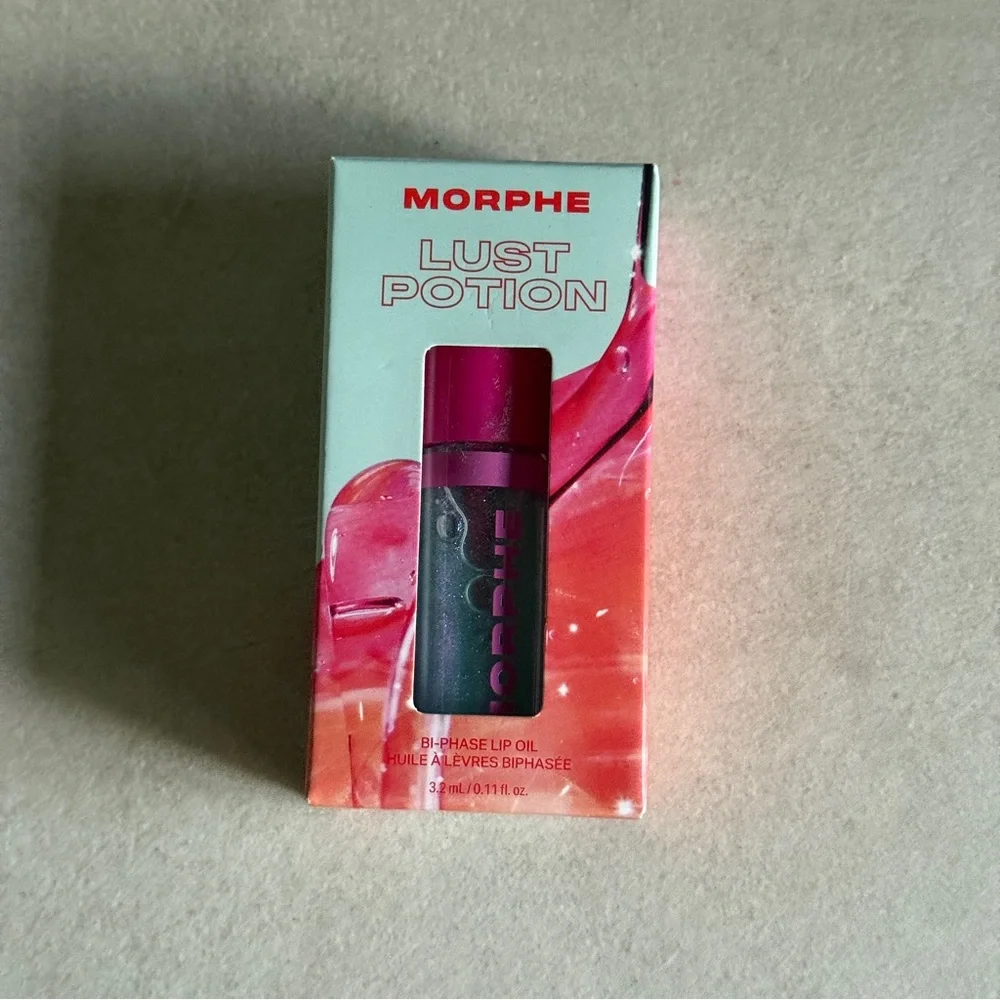 Morphe Lust Potion Bi-Phase Lip Oil Thirst Trap Passionfruit Scent